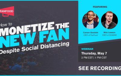 How to Monetize the “New Fan” Despite Social Distancing: A Livestream