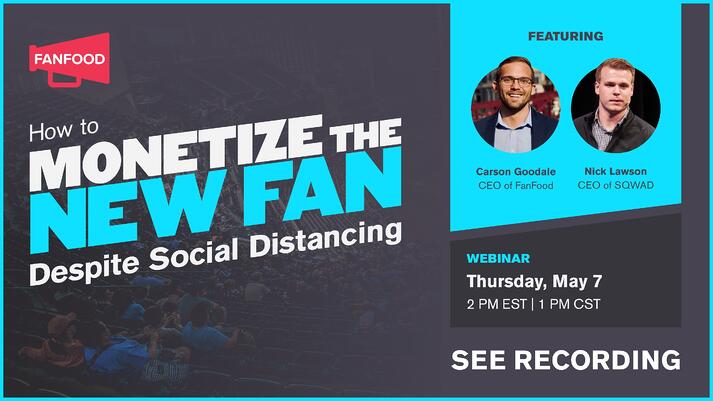 How to Monetize the “New Fan” Despite Social Distancing: A Livestream