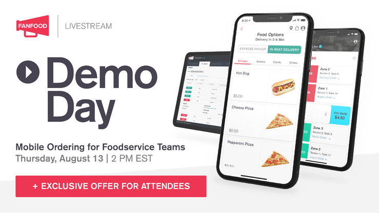 fanfood demo day banner