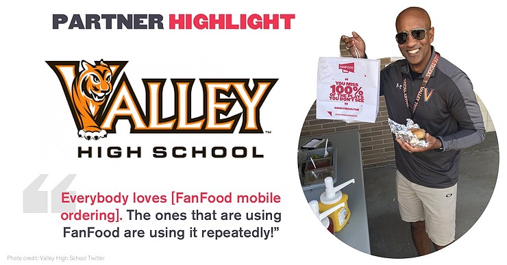 FanFood Success Story: Valley High School