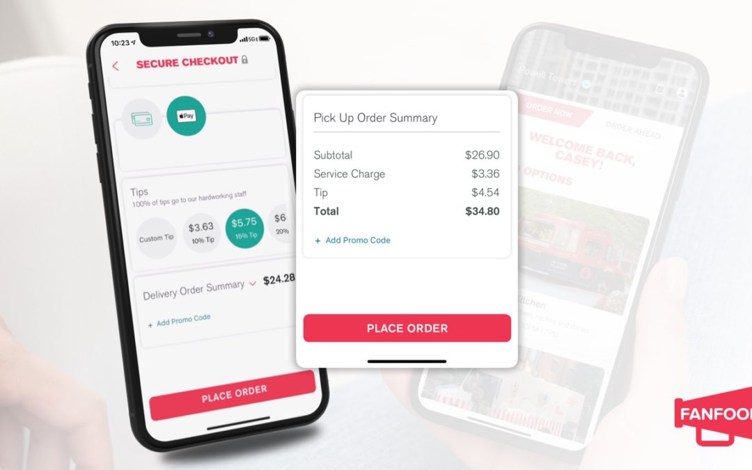 mobile ordering fee breakdown