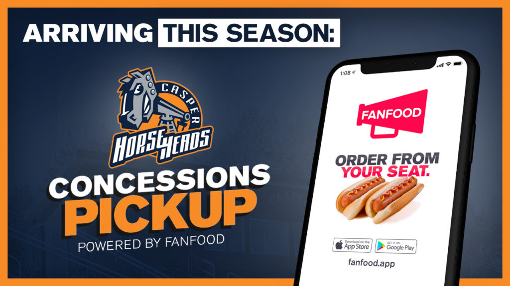 Casper Horseheads partners with FanFood mobile ordering