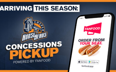 Casper Horseheads to Provide Enhanced Concessions Experience with FanFood Mobile Ordering This Season for Fan Safety and Convenience