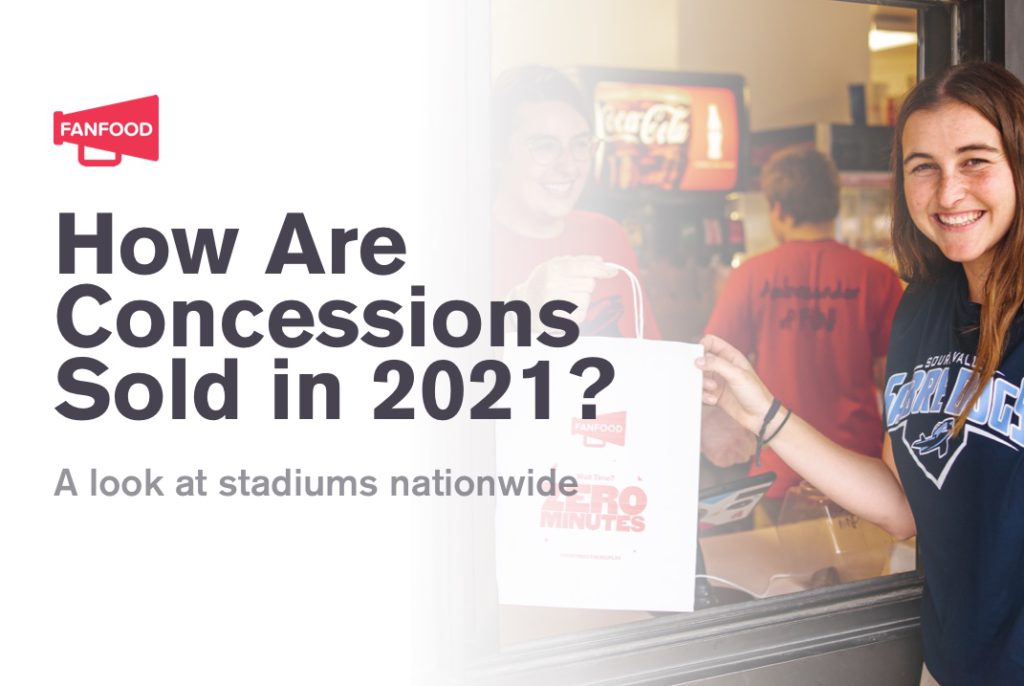 How are concessions sold in 2021