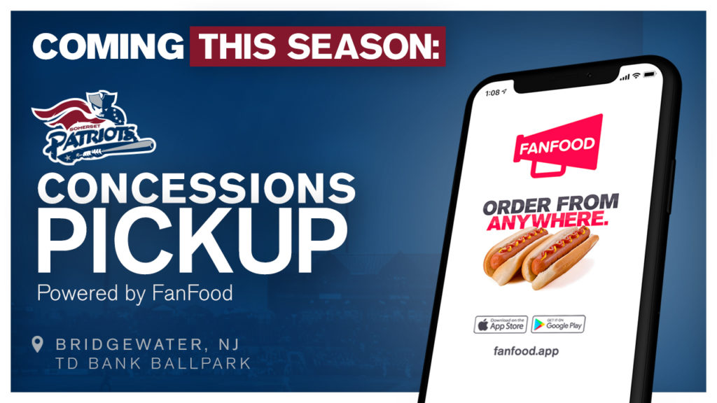 Somerset Patriots partner with FanFood to provide mobile ordering