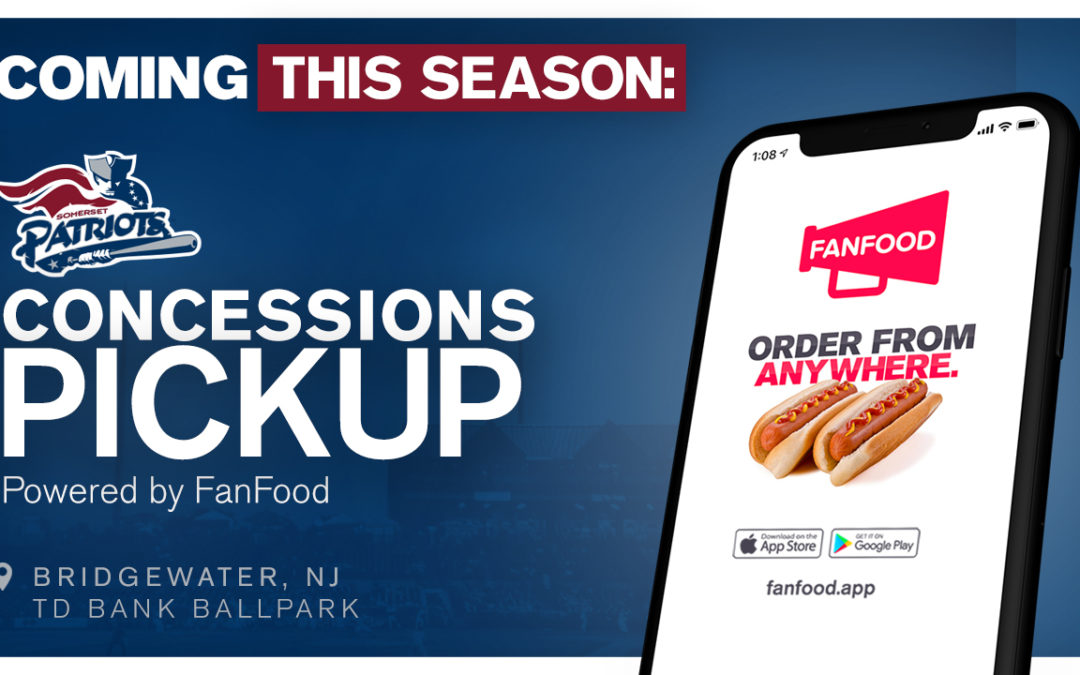 Somerset Patriots partner with FanFood to provide mobile ordering