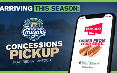 Kane County Cougars to Provide Enhanced Concessions Experience with FanFood Mobile Ordering This Season for Fan Safety and Convenience