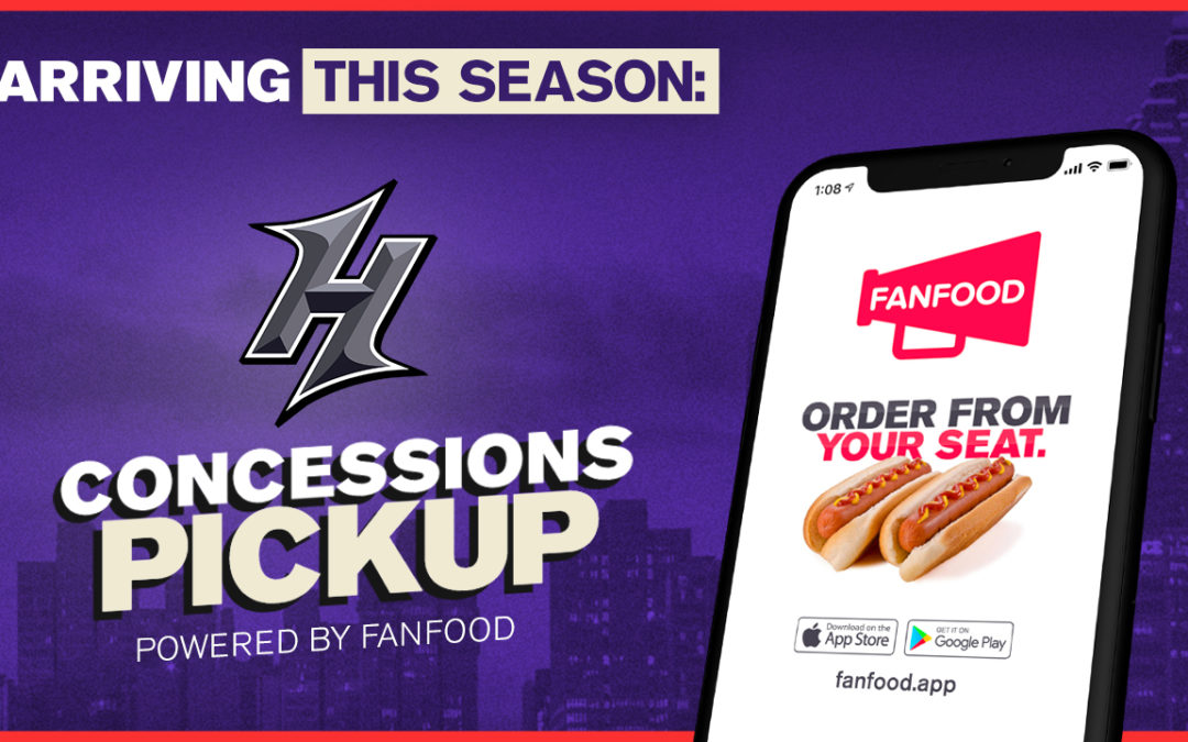 Atlanta Hustle partners with FanFood mobile ordering